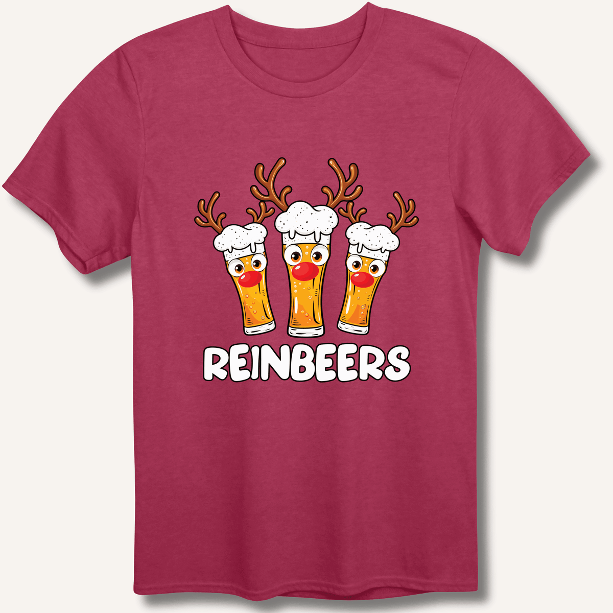 Reinbeers T-Shirt Gift For Bourbon Drinker