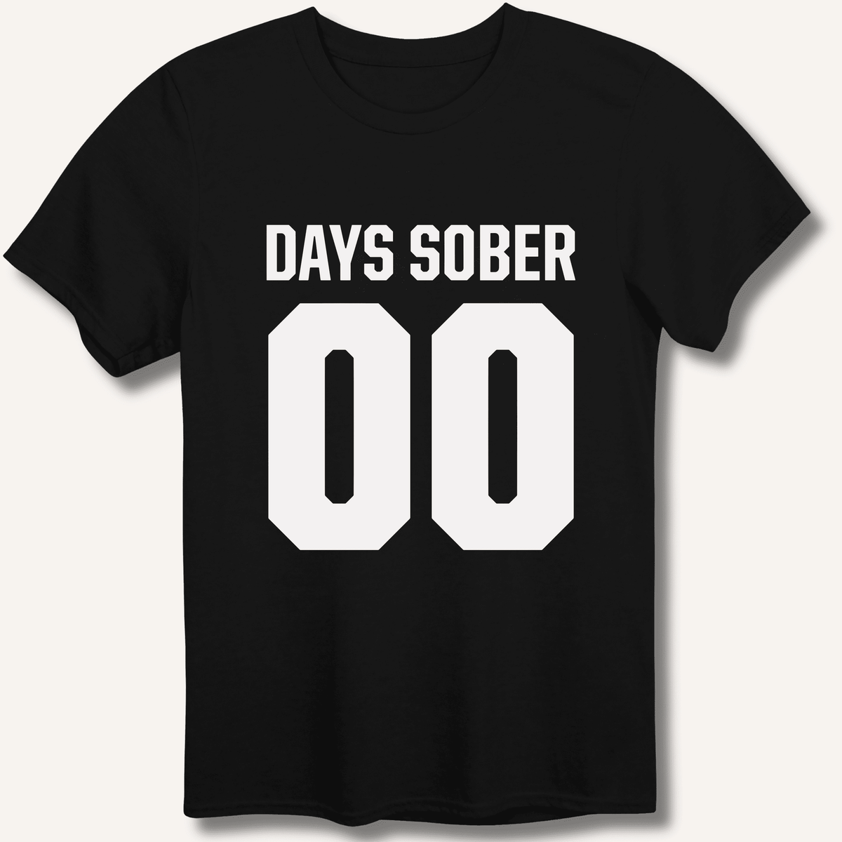 Days Sober T-Shirt Gift For Bourbon Drinker