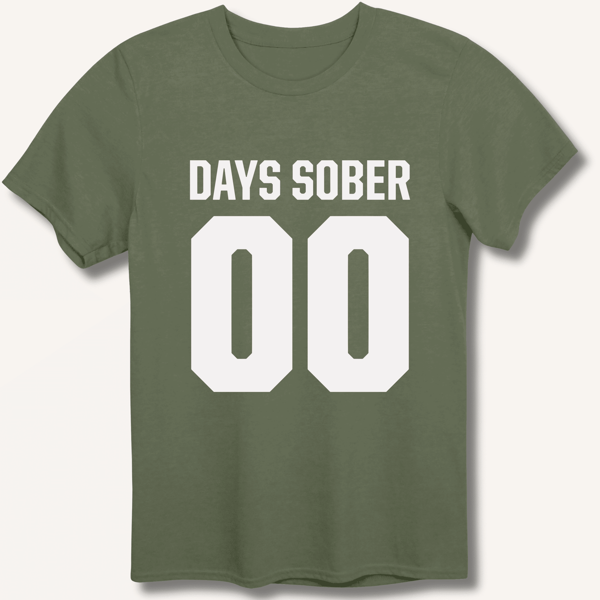 Days Sober T-Shirt Gift For Bourbon Drinker