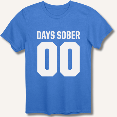 Days Sober T-Shirt Gift For Bourbon Drinker