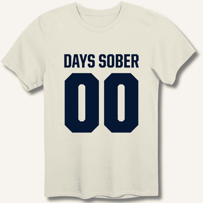 Days Sober T-Shirt Gift For Bourbon Drinker
