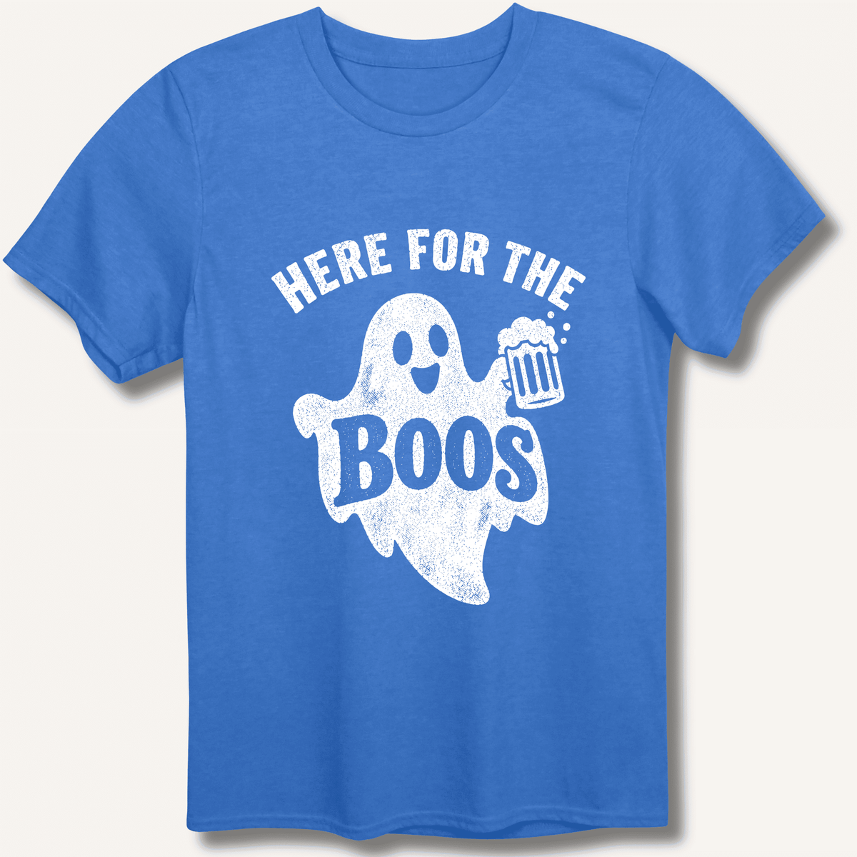 Here For The Boo's T-Shirt Gift For Bourbon Drinker