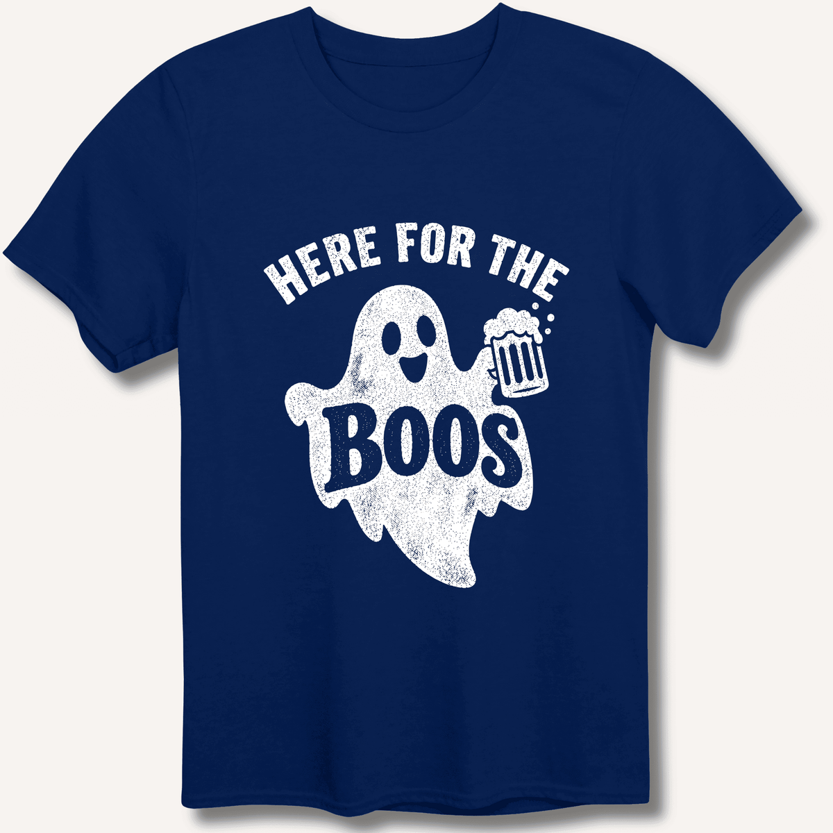 Here For The Boo's T-Shirt Gift For Bourbon Drinker