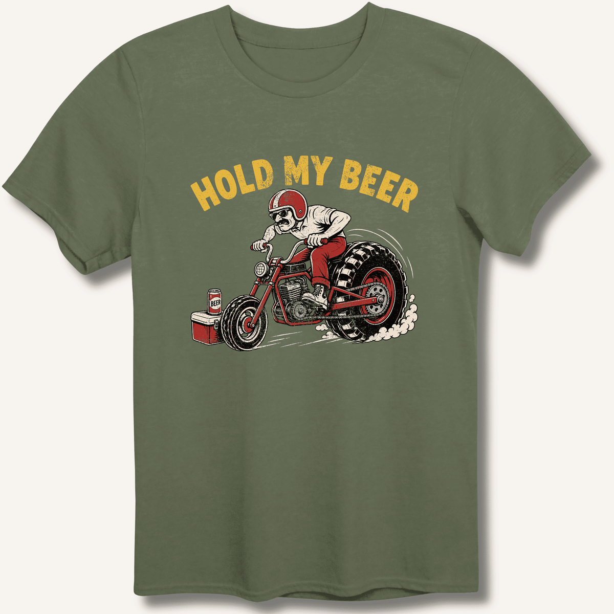 Hold My Beer T-Shirt Gift For Bourbon Drinker