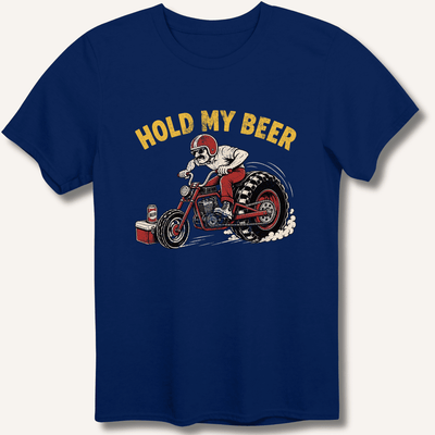 Hold My Beer T-Shirt Gift For Bourbon Drinker