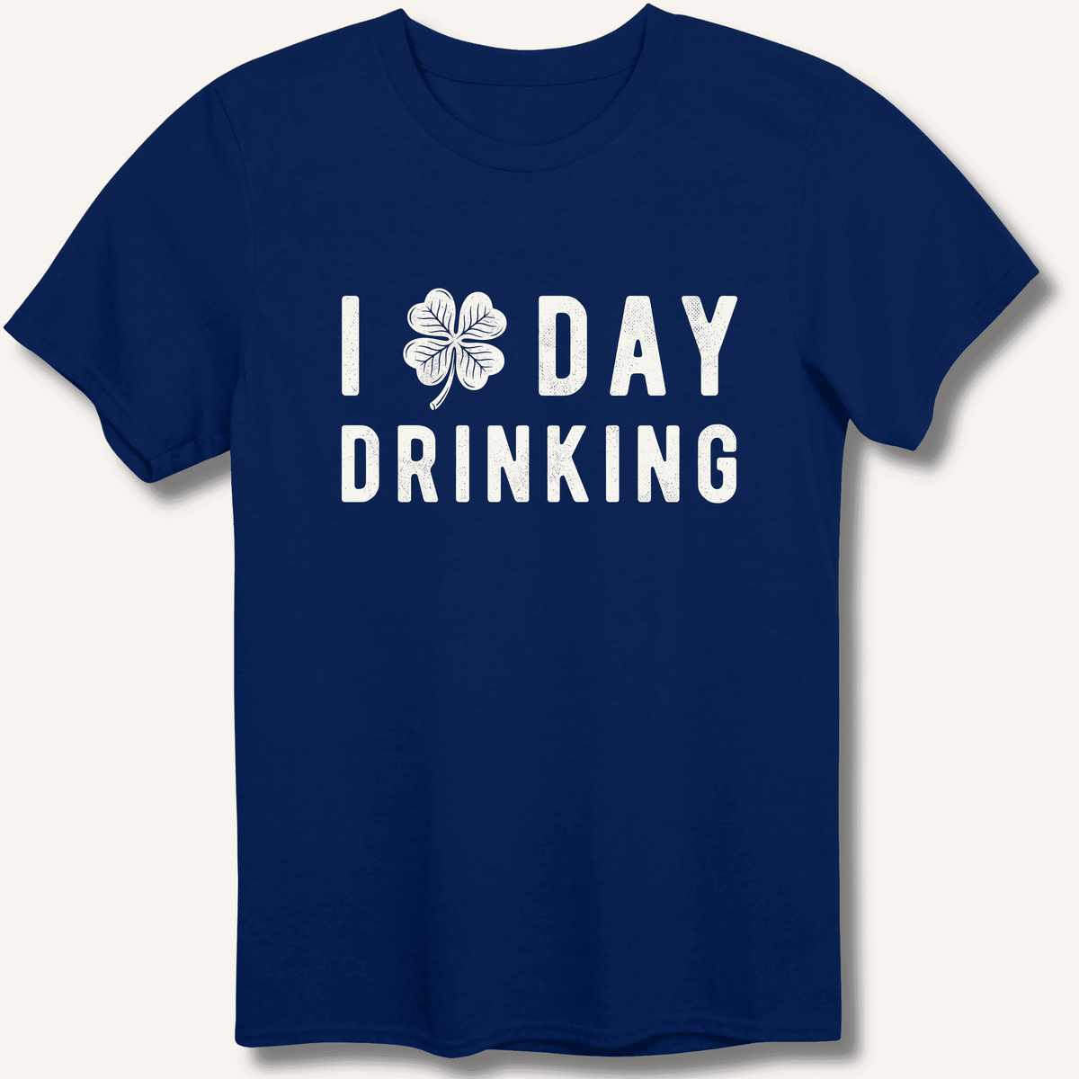 I Clover Day Drinking T-Shirt Gift For Bourbon Drinker