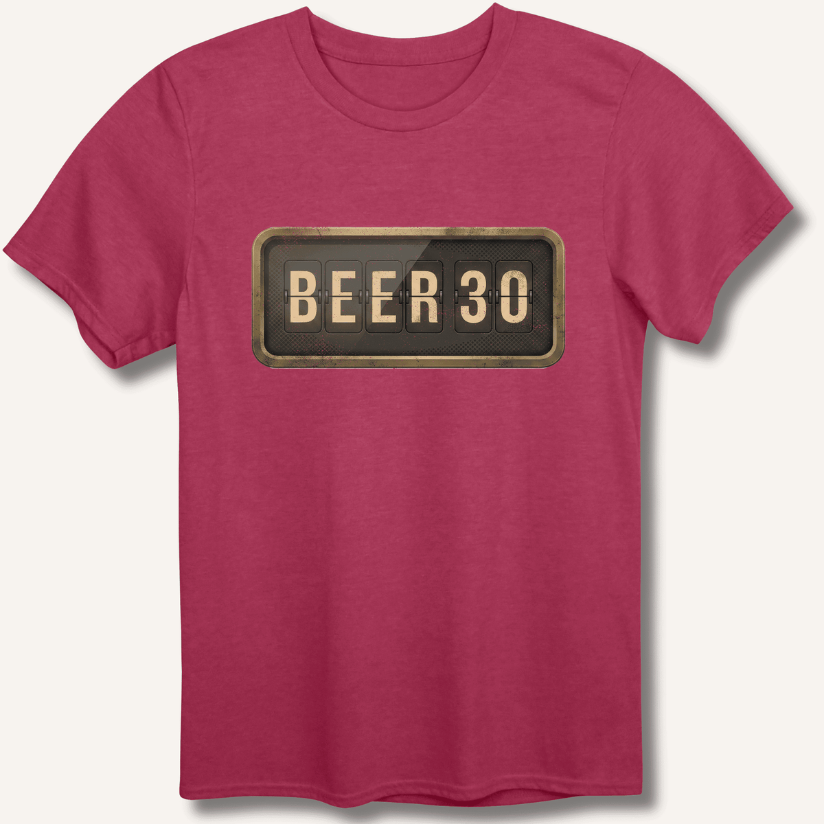Beer 30 T-Shirt Gift For Bourbon Drinker