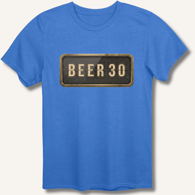 Beer 30 T-Shirt Gift For Bourbon Drinker