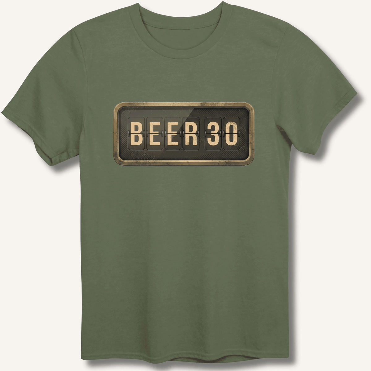 Beer 30 T-Shirt Gift For Bourbon Drinker