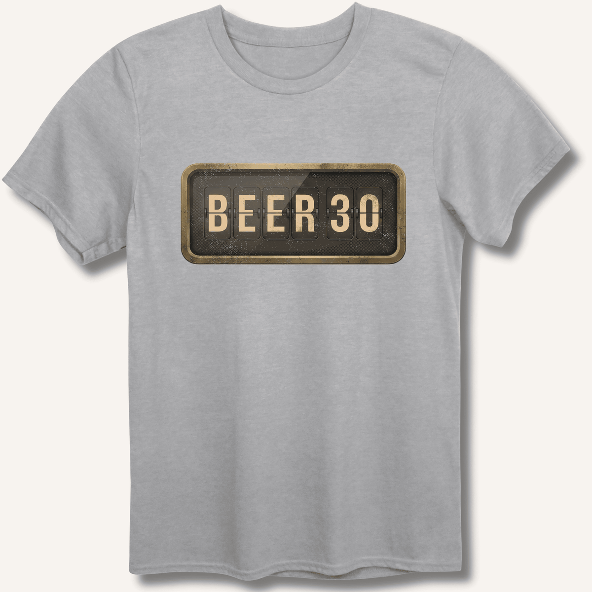 Beer 30 T-Shirt Gift For Bourbon Drinker