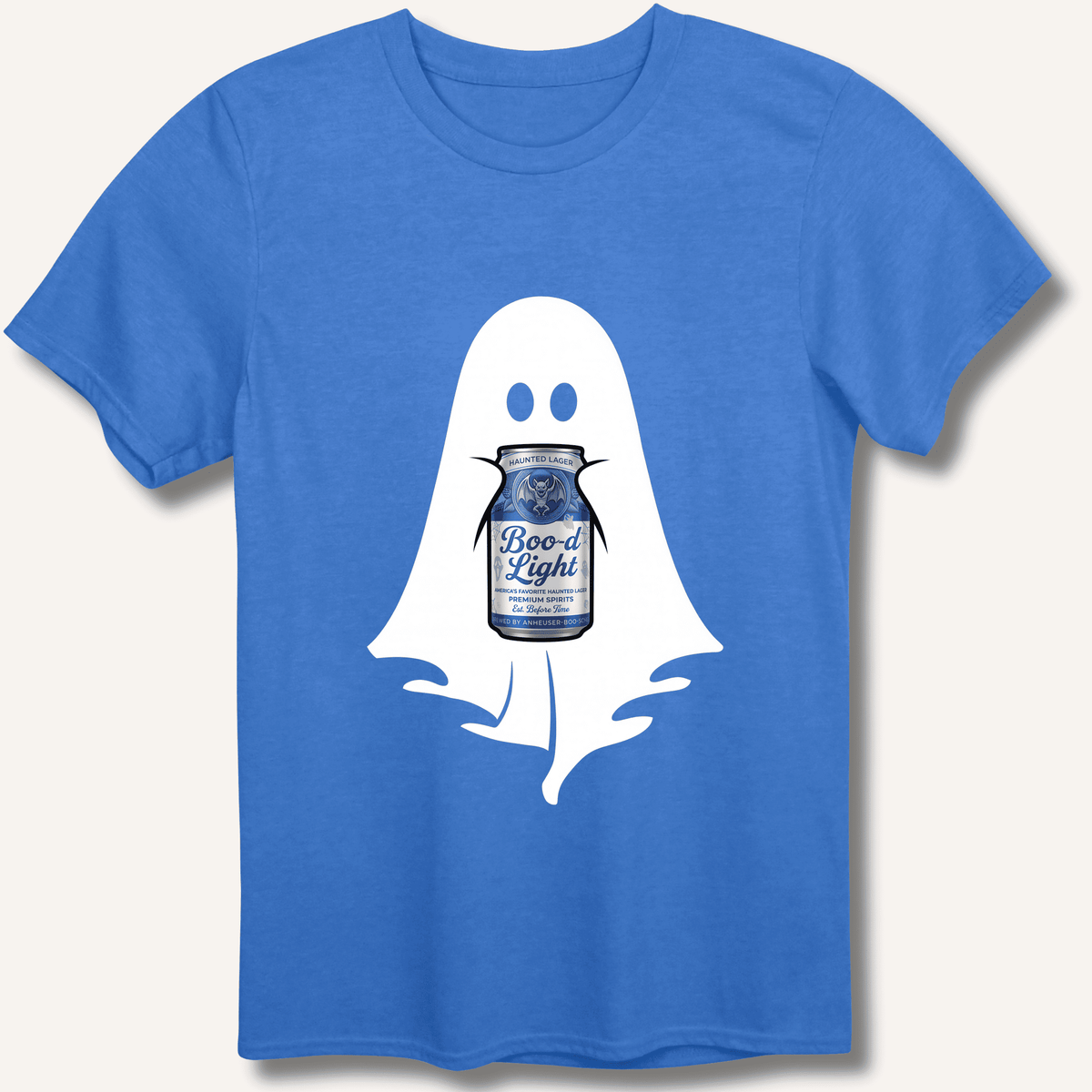 Boo-d Light Ghost T-Shirt Gift For Bourbon Drinker