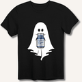 Boo-d Light Ghost T-Shirt Gift For Bourbon Drinker