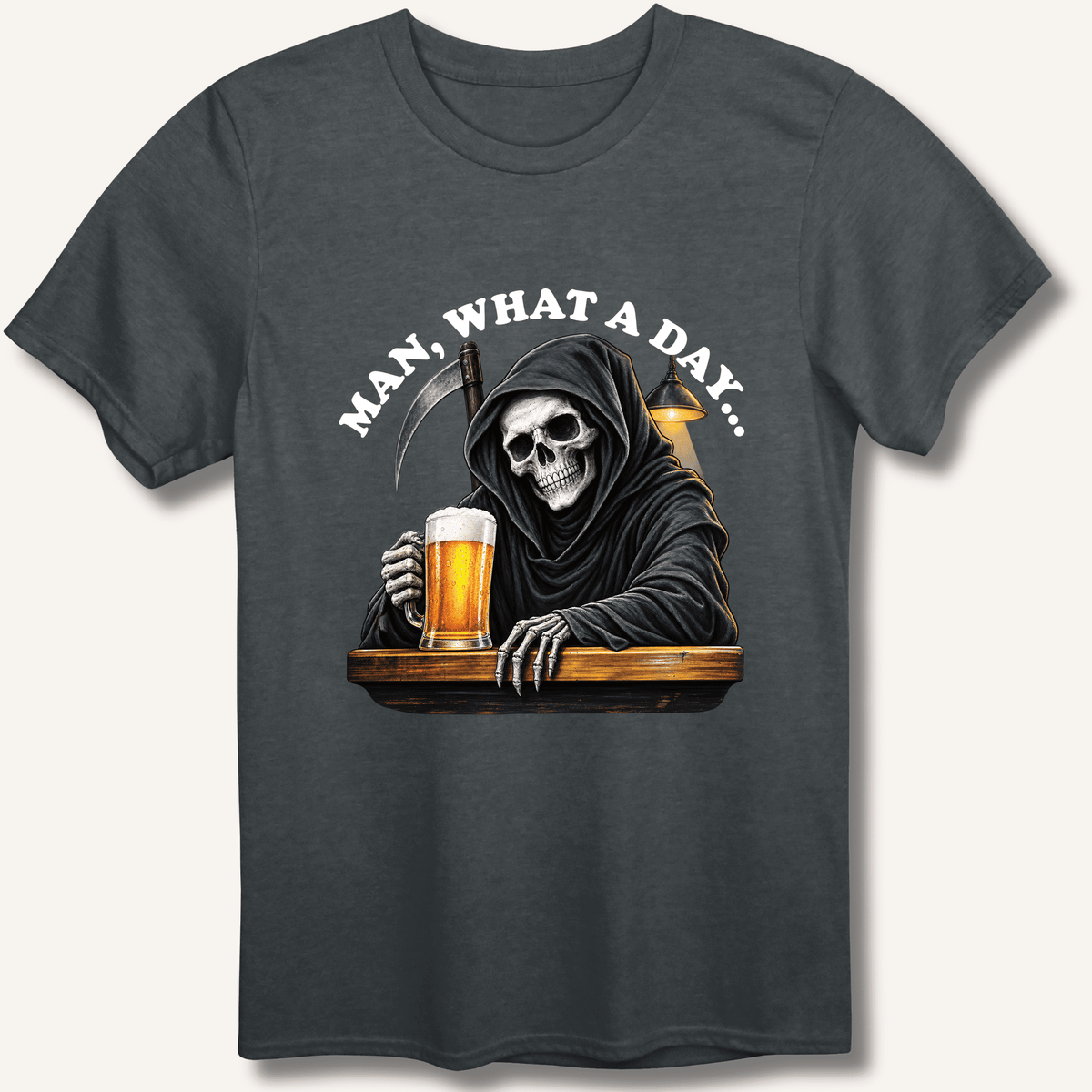 Man, What A Day T-Shirt Gift For Bourbon Drinker