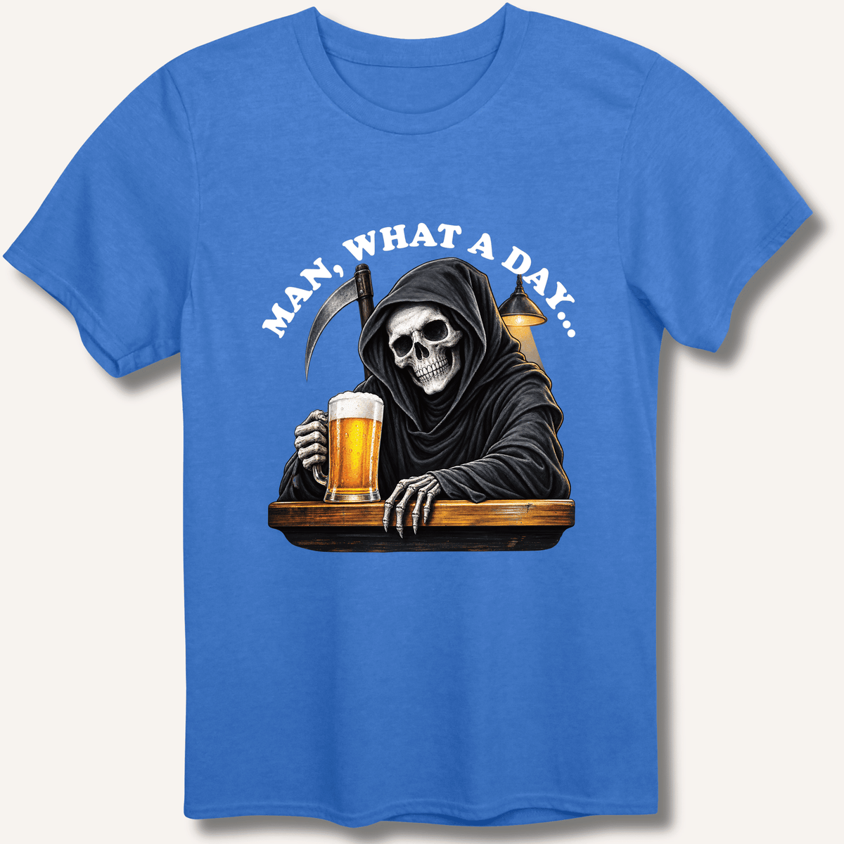 Man, What A Day T-Shirt Gift For Bourbon Drinker