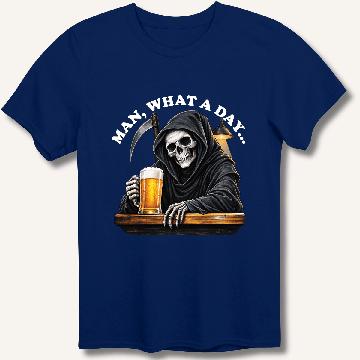 Man, What A Day T-Shirt Gift For Bourbon Drinker