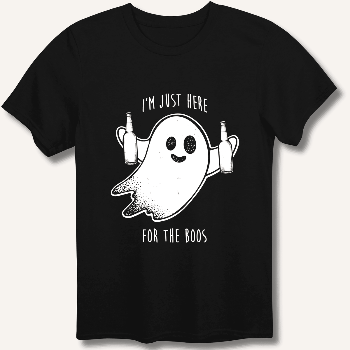 I'm Just Here For The Boos T-Shirt Gift For Bourbon Drinker