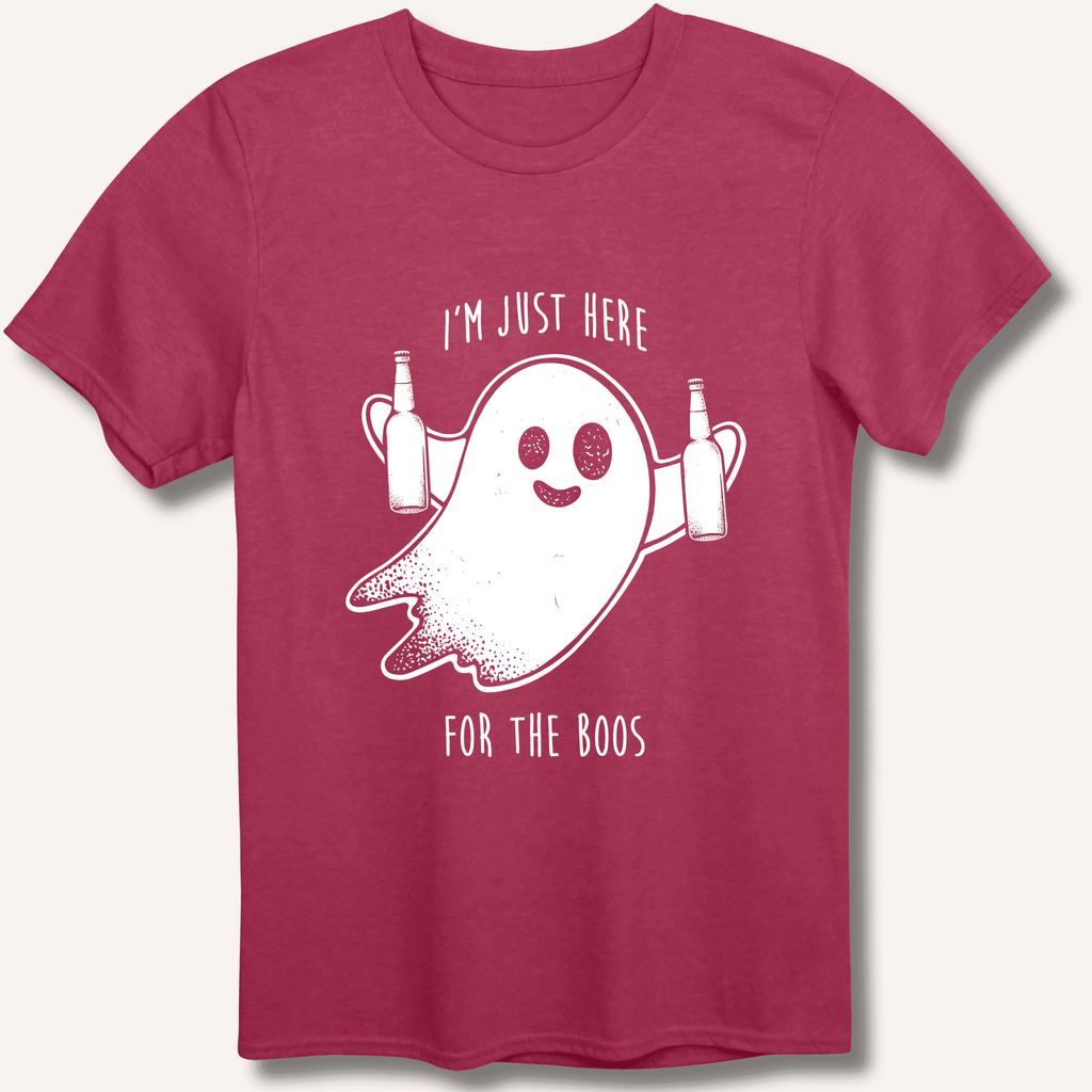 I'm Just Here For The Boos T-Shirt Gift For Bourbon Drinker