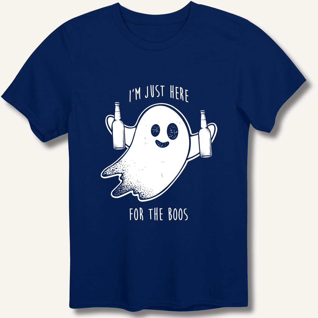 I'm Just Here For The Boos T-Shirt Gift For Bourbon Drinker