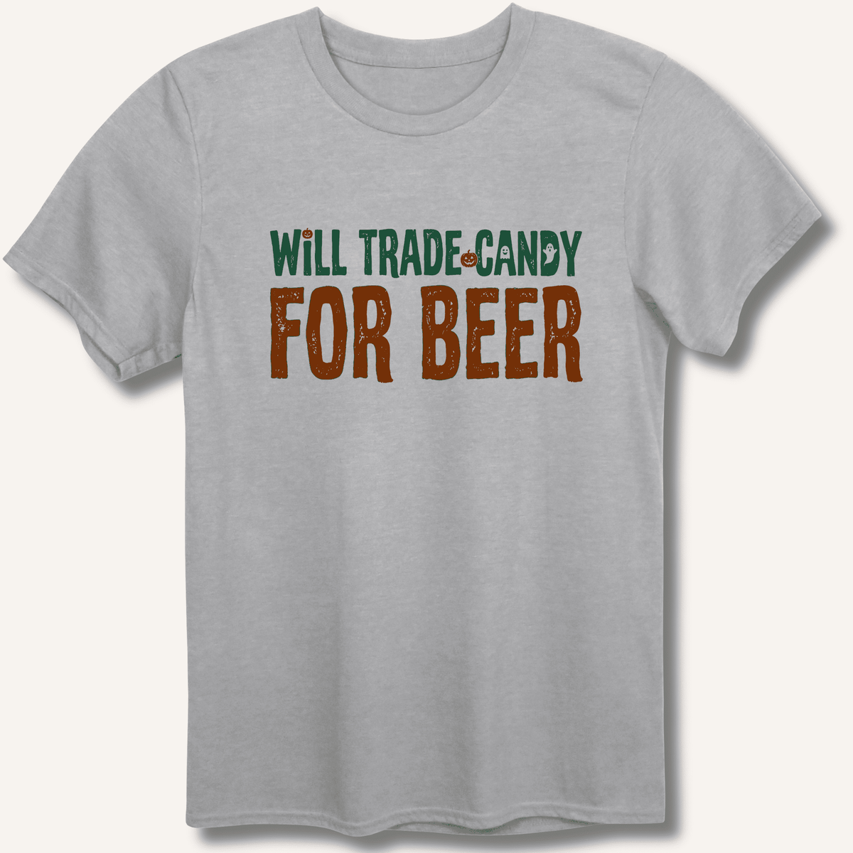 Will Trade Candy For Beer T-Shirt Gift For Bourbon Drinker