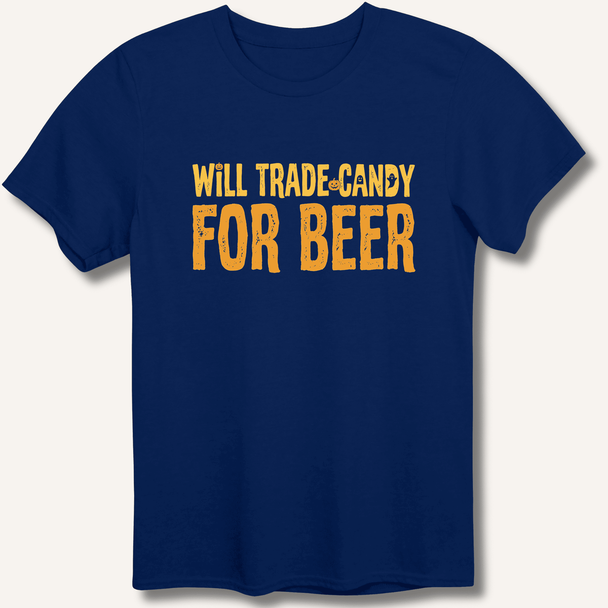 Will Trade Candy For Beer T-Shirt Gift For Bourbon Drinker