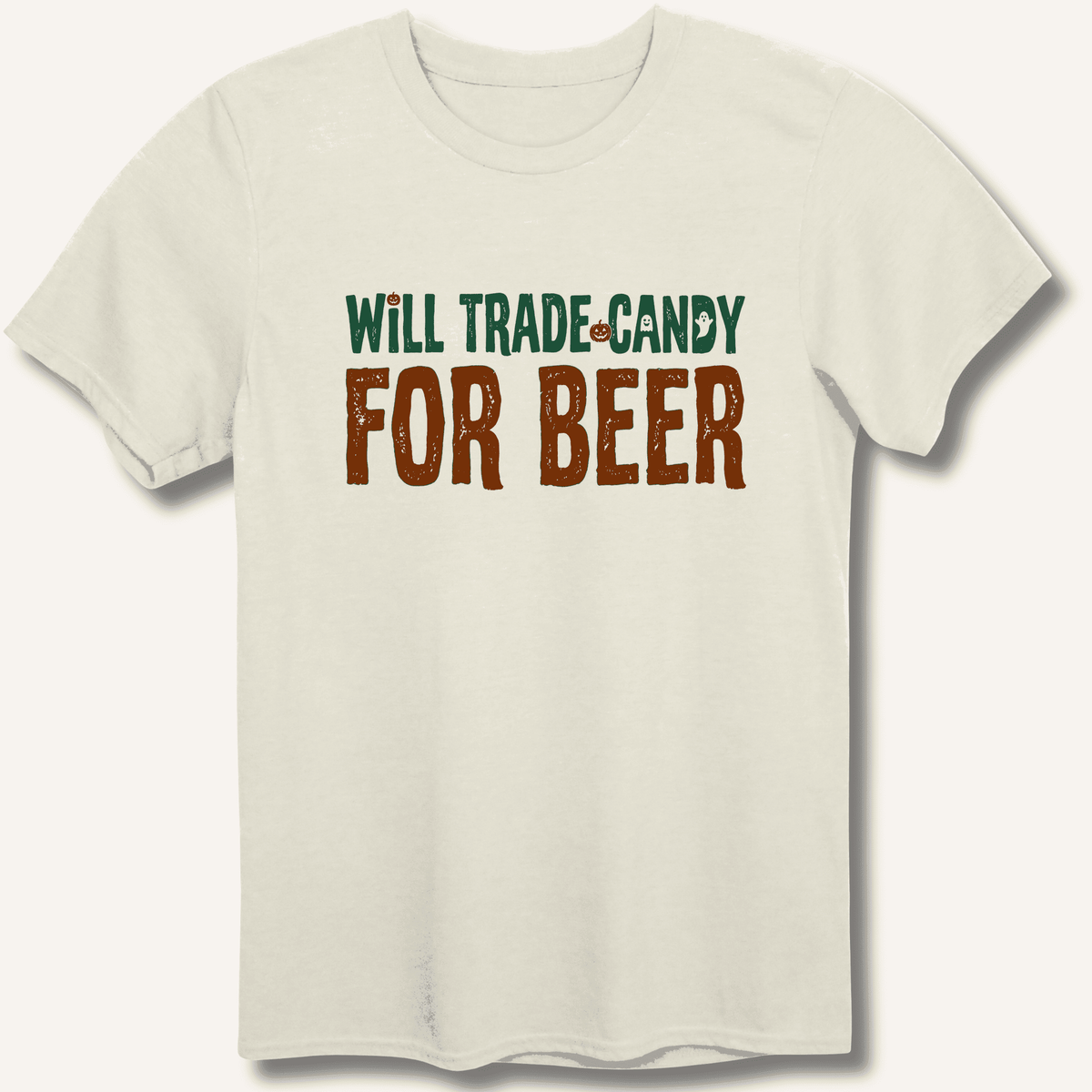 Will Trade Candy For Beer T-Shirt Gift For Bourbon Drinker