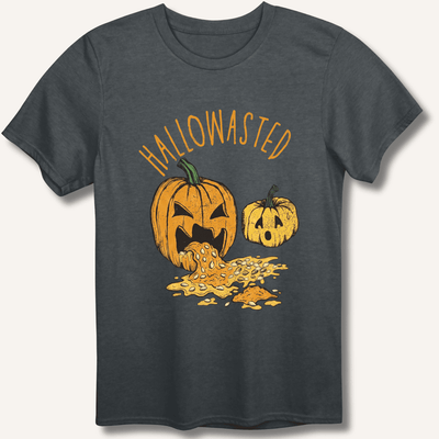 Hallowasted T-Shirt Gift For Bourbon Drinker