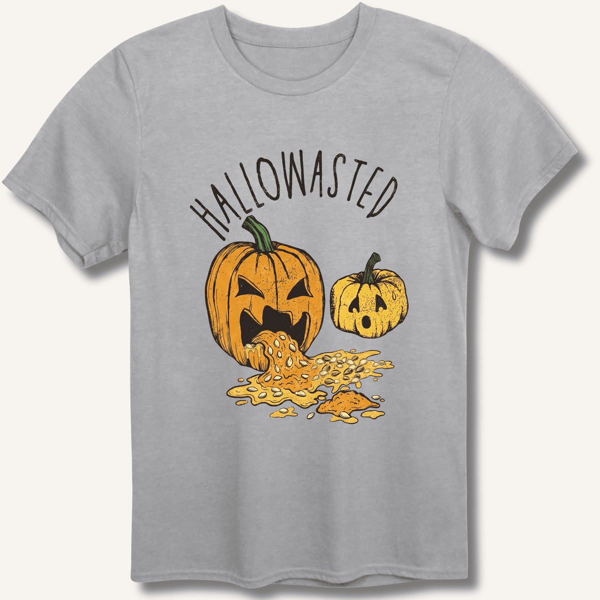 Hallowasted T-Shirt Gift For Bourbon Drinker