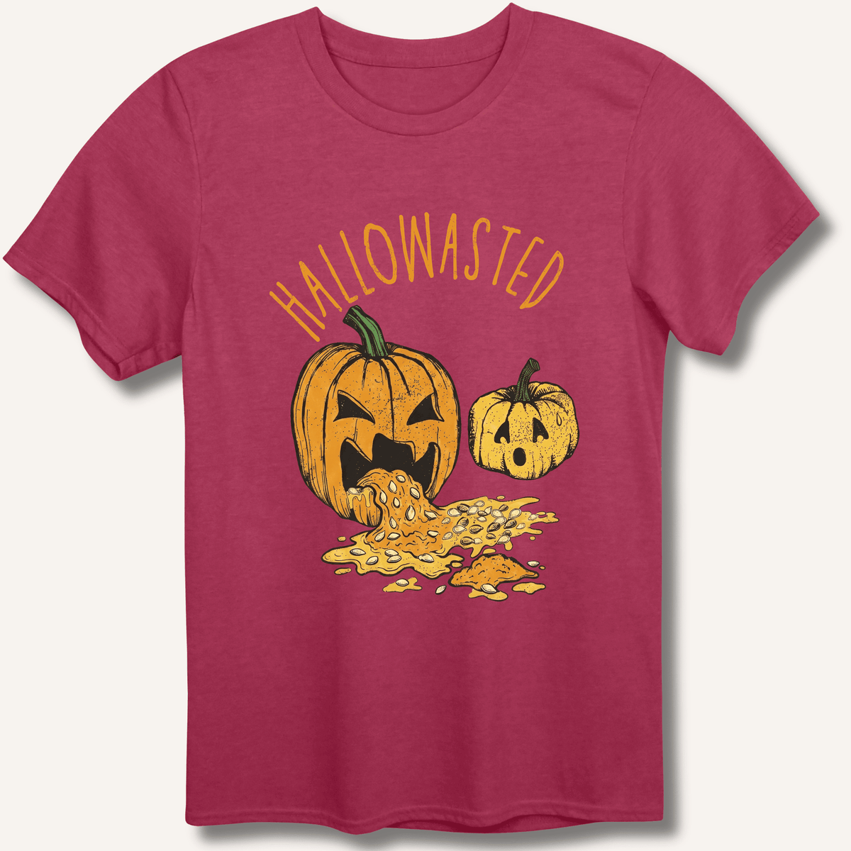 Hallowasted T-Shirt Gift For Bourbon Drinker