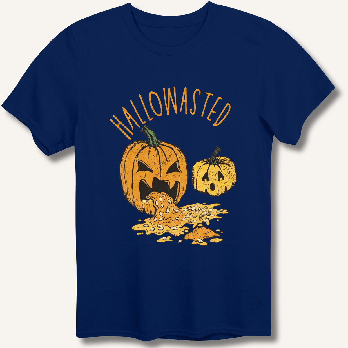 Hallowasted T-Shirt Gift For Bourbon Drinker