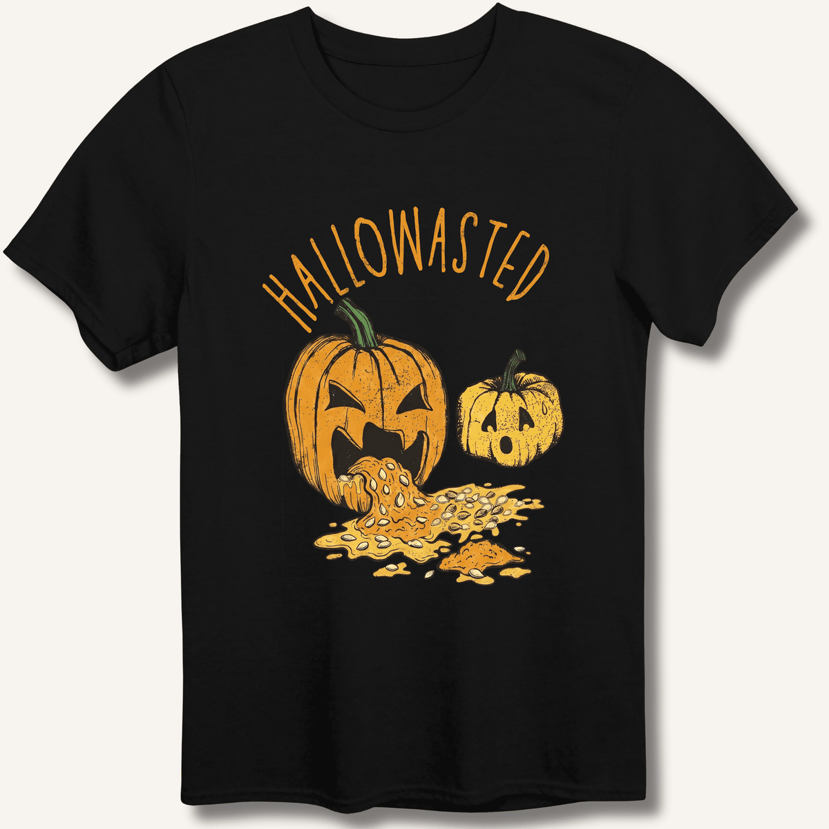 Hallowasted T-Shirt Gift For Bourbon Drinker