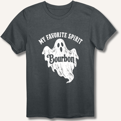 My Favorite Spirit, Bourbon T-Shirt Gift For Bourbon Drinker