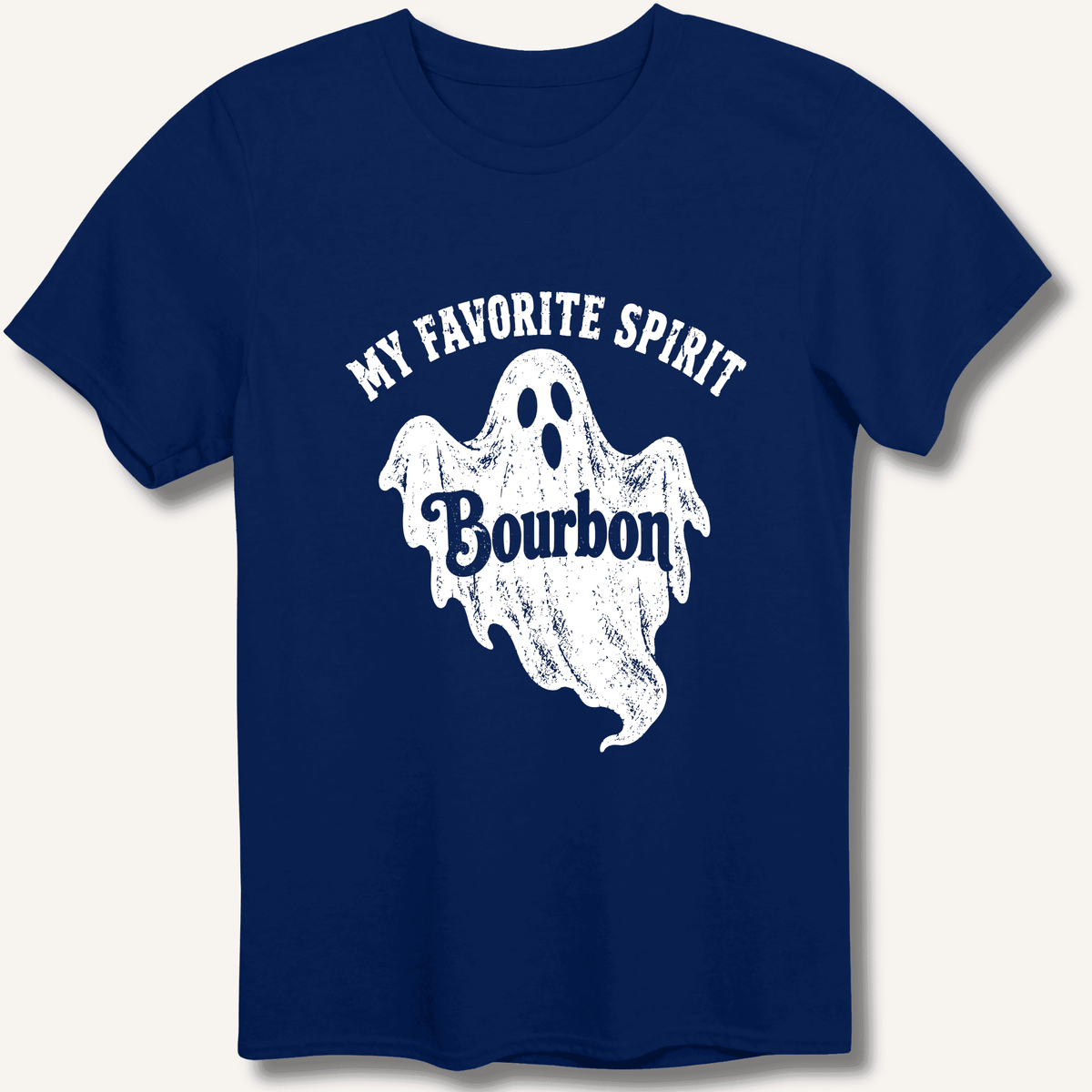 My Favorite Spirit, Bourbon T-Shirt Gift For Bourbon Drinker