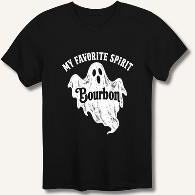 My Favorite Spirit, Bourbon T-Shirt Gift For Bourbon Drinker