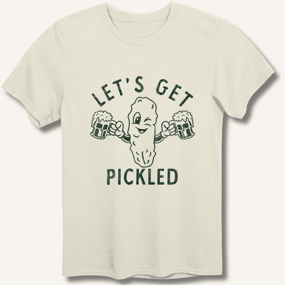 Let's Get Pickled T-Shirt Gift For Bourbon Drinker