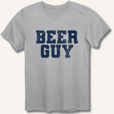 Beer Guy T-Shirt Gift For Bourbon Drinker