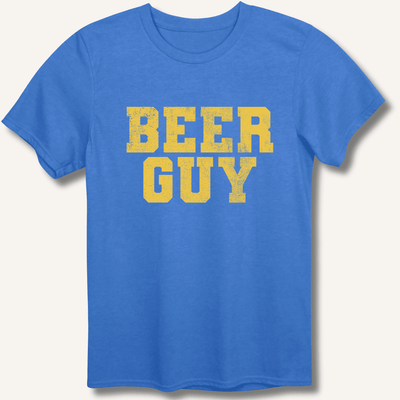 Beer Guy T-Shirt Gift For Bourbon Drinker
