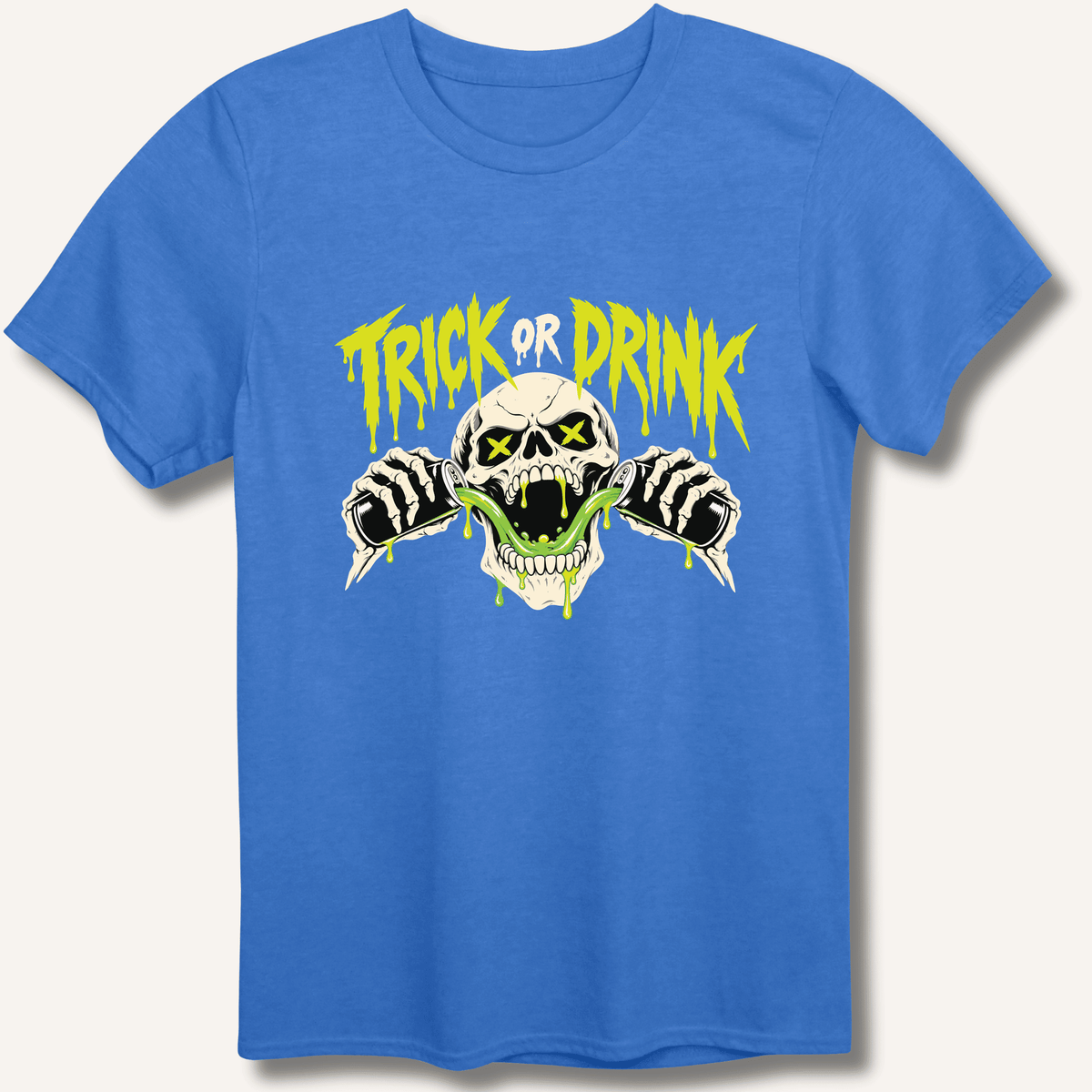 Trick or Drink T-Shirt Gift For Bourbon Drinker