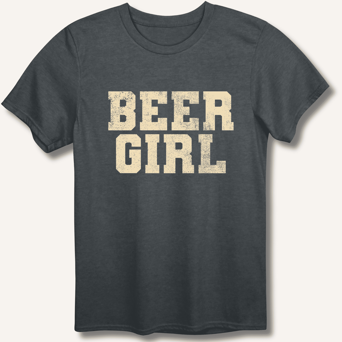Beer Girl T-Shirt Gift For Bourbon Drinker