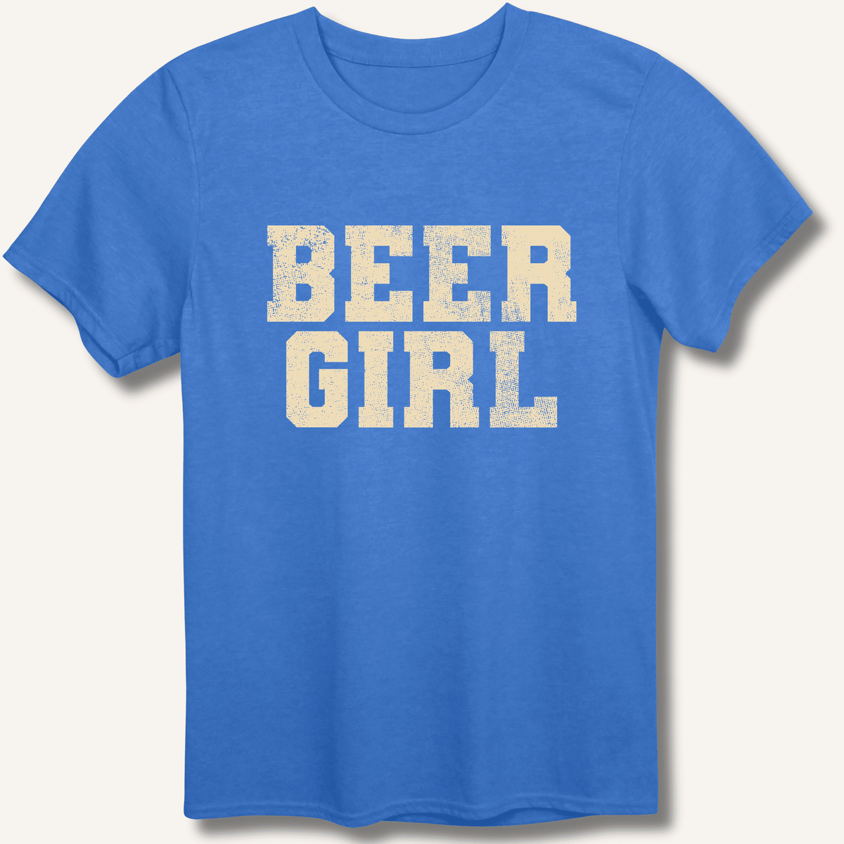 Beer Girl T-Shirt Gift For Bourbon Drinker