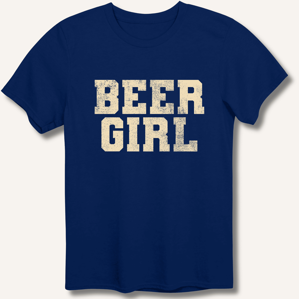 Beer Girl T-Shirt Gift For Bourbon Drinker