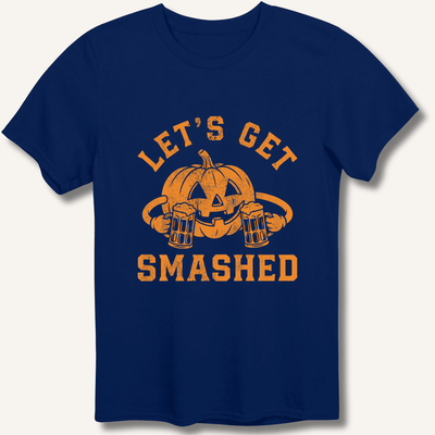 Let's Get Smashed T-Shirt Gift For Bourbon Drinker