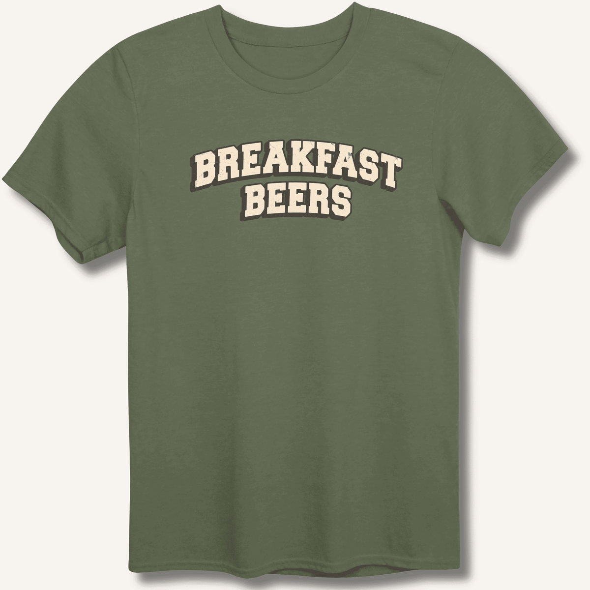 Breakfast Beers T-Shirt Gift For Bourbon Drinker