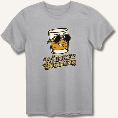 Whiskey Business T-Shirt Gift For Bourbon Drinker