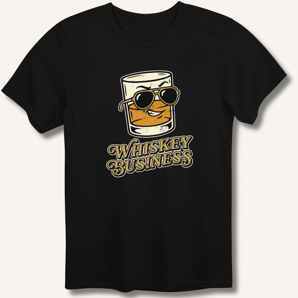 Whiskey Business T-Shirt Gift For Bourbon Drinker