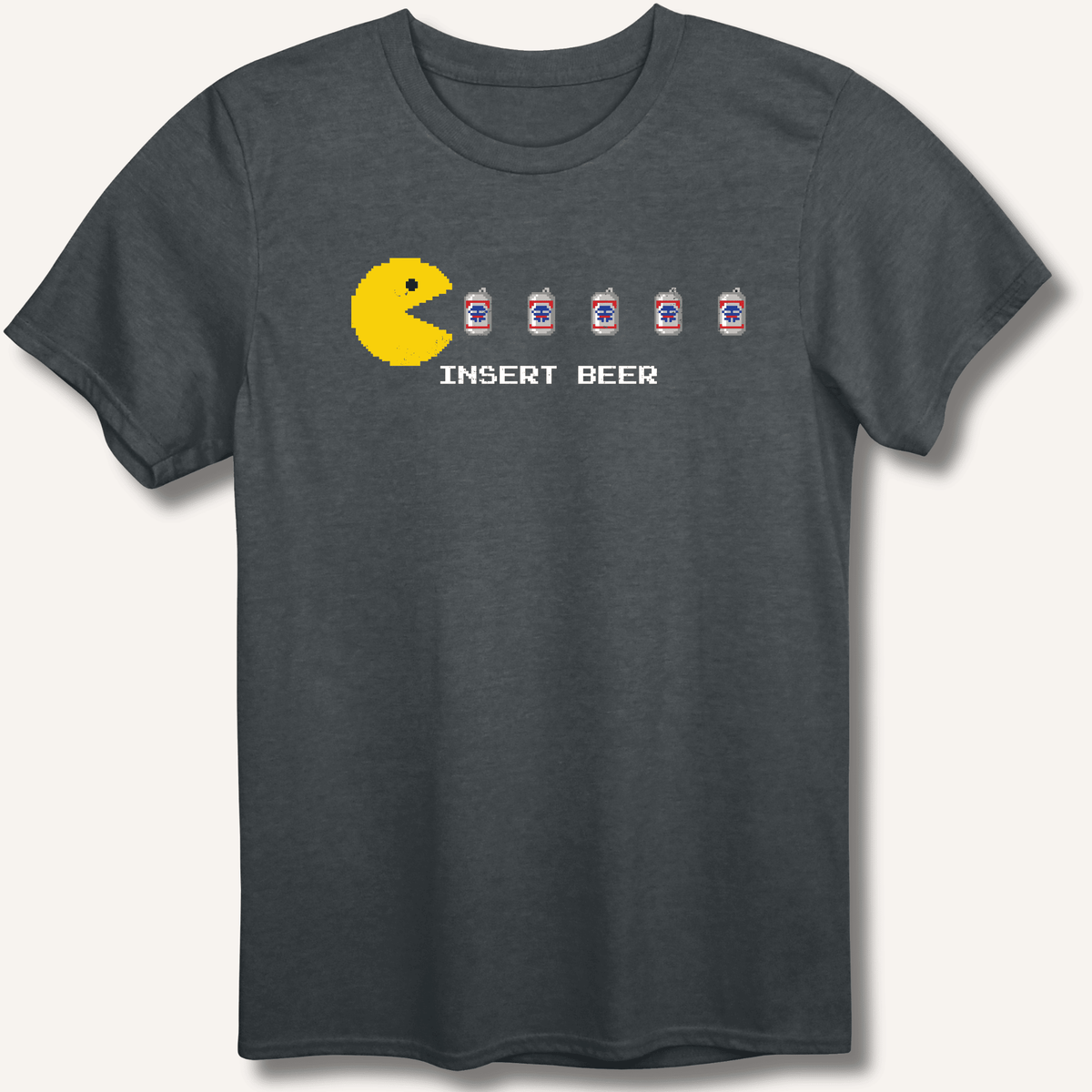 Insert Beer T-Shirt Gift For Bourbon Drinker