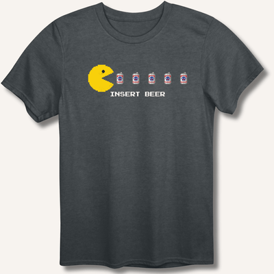 Insert Beer T-Shirt Gift For Bourbon Drinker