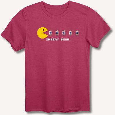 Insert Beer T-Shirt Gift For Bourbon Drinker