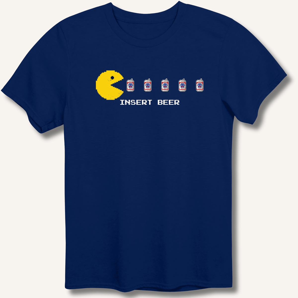 Insert Beer T-Shirt Gift For Bourbon Drinker