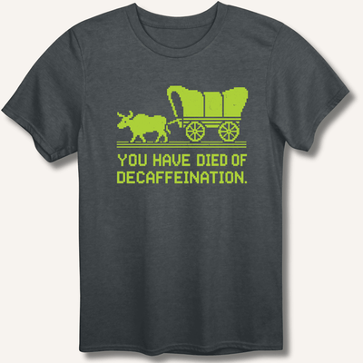You Have Died T-Shirt Gift For Bourbon Drinker