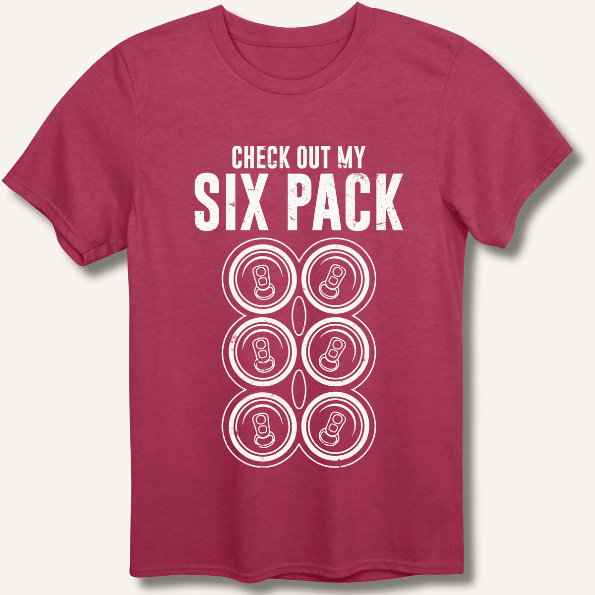 Check Out My Six Pack T-Shirt Gift For Bourbon Drinker
